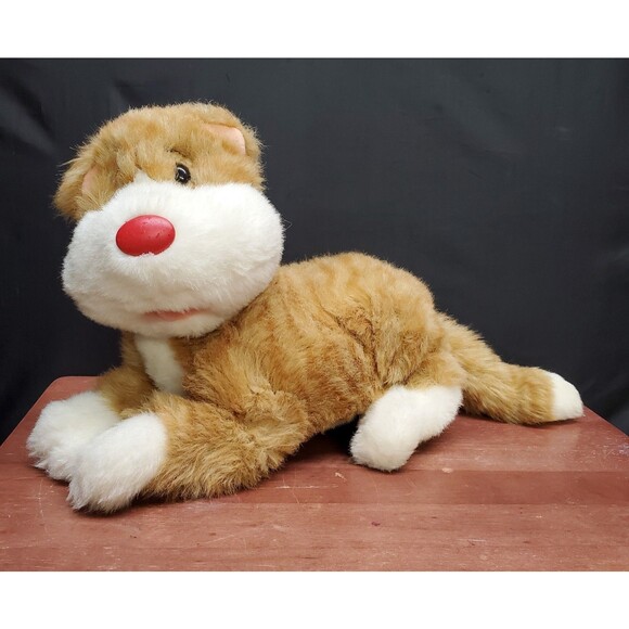 The Big Comfy Couch Snicklefritz Granny Garbanzo's Yellow Orange Tabby Cat 1995 - Picture 9 of 14